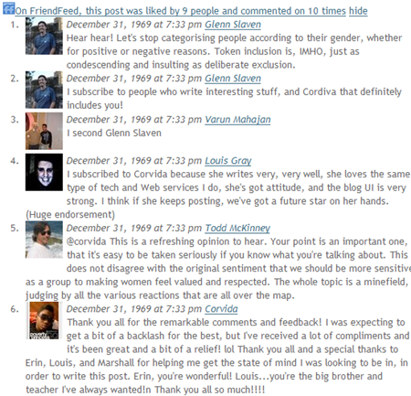 FriendFeed WordPress Plugin