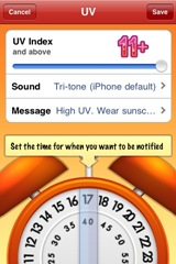 uv notification uv notification