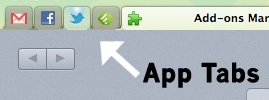 Firefox App Tabs