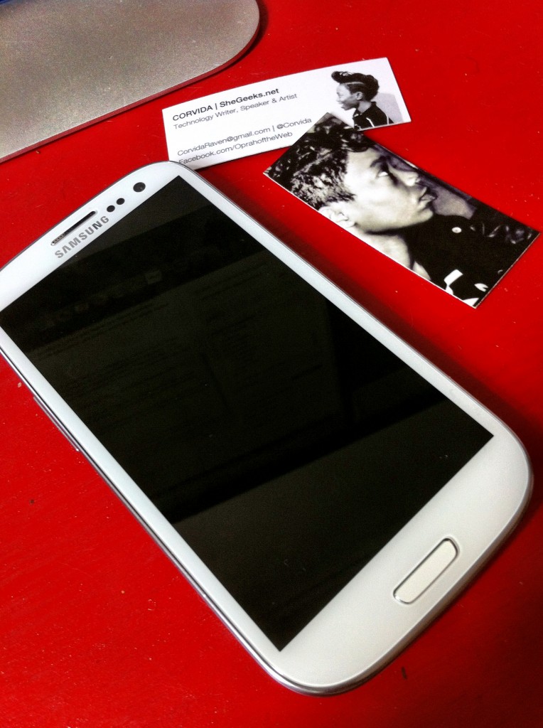 Samsung Galaxy S3 - SheGeeks Review